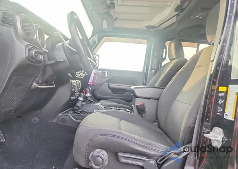 2021 Jeep Wrangler Unlimited Sport из США, поврежденный, VIN 1C4HJXDG7MW787144